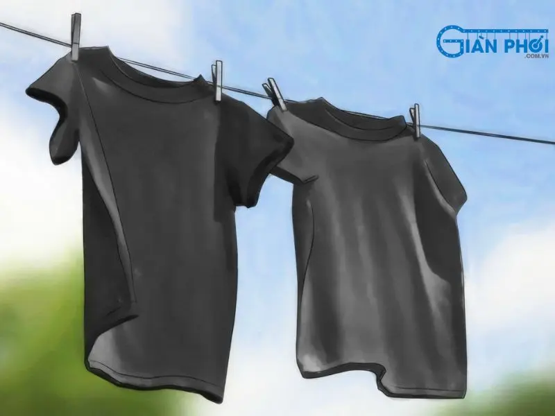 cách giặt đồ đen không ra màu