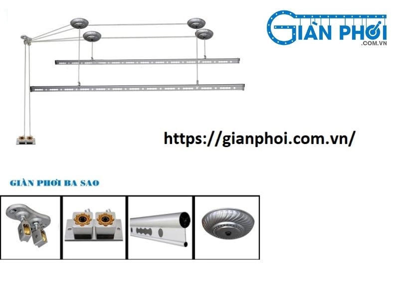 dịch vụ sửa giàn phơi thông minh Ba Sao dịch vụ sửa giàn phơi thông minh Ba Sao