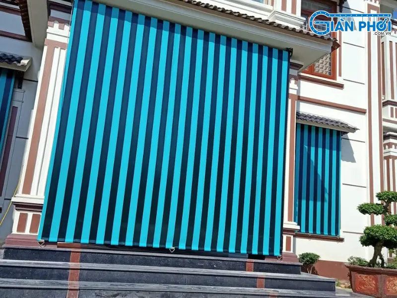 tấm mành che mưa ban công tấm mành che mưa ban công