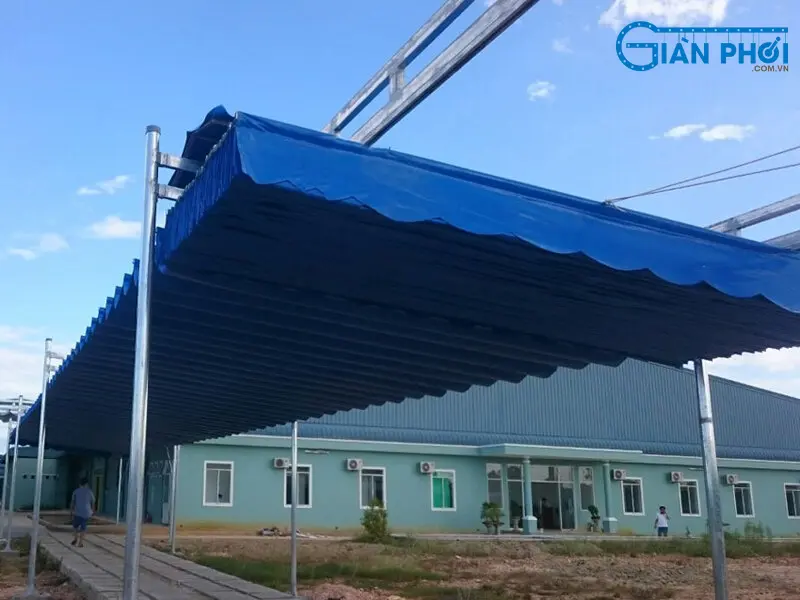 mái xếp di động giá rẻ