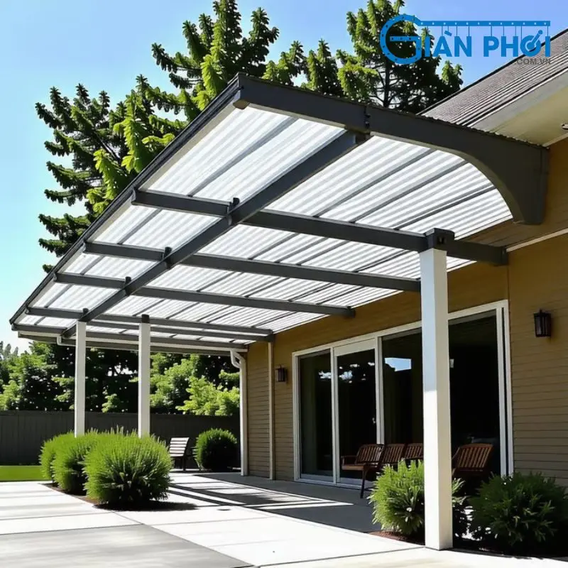 Thiết Kế Mái Che Thông Minh Độc Đáo: Giải Pháp Thẩm Mỹ , Phù Hợp Từng Không Gian