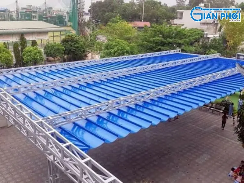 cấu tạo mái che xếp