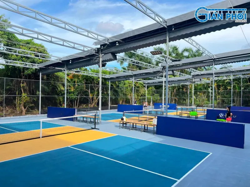 mái che sân pickleball mái che sân pickleball