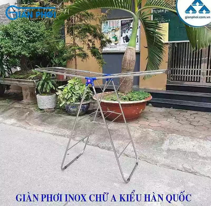 Cây phơi đồ inox 304 hình chữ A