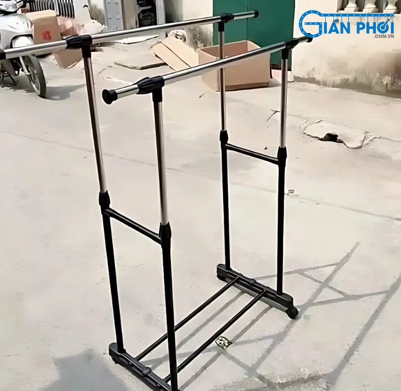 Gianphoi.com.vn - chuyên cung cấp đa dạng các mẫu cây phơi đồ inox có bánh xe chất lượng cao, chính hãng