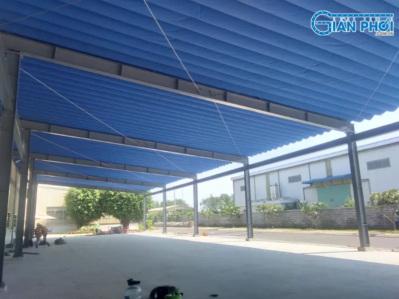 Ưu điểm của mái xếp nhà xưởng Ưu điểm của mái xếp nhà xưởng