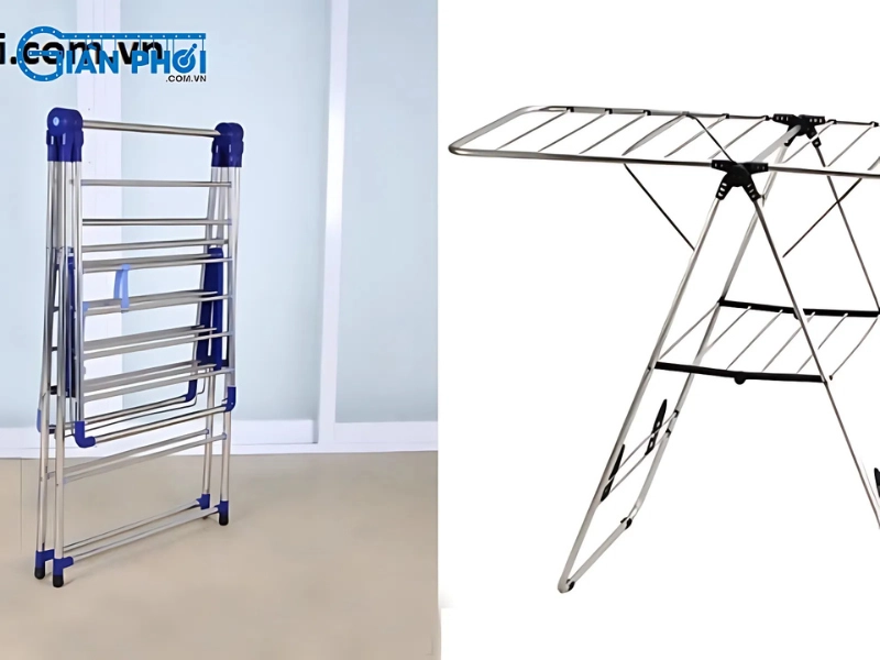 Cây phơi đồ cho bé dễ dàng lắp ráp