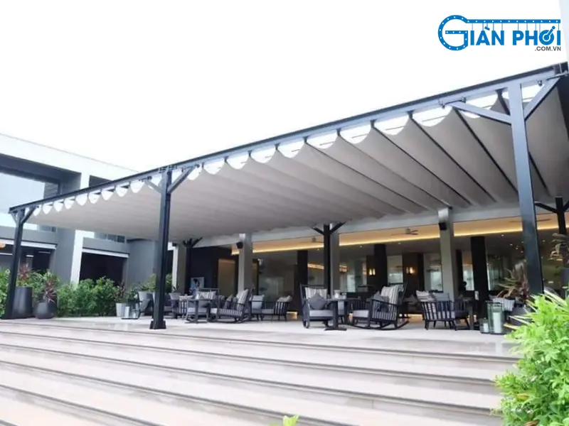 mái xếp di động giá rẻ