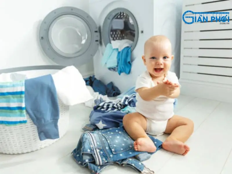giặt đồ em bé