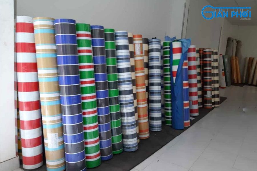Bạt Che Nắng Mưa Loại Dày Bền Đẹp, Đa Dạng Kích Cỡ Màu Sắc