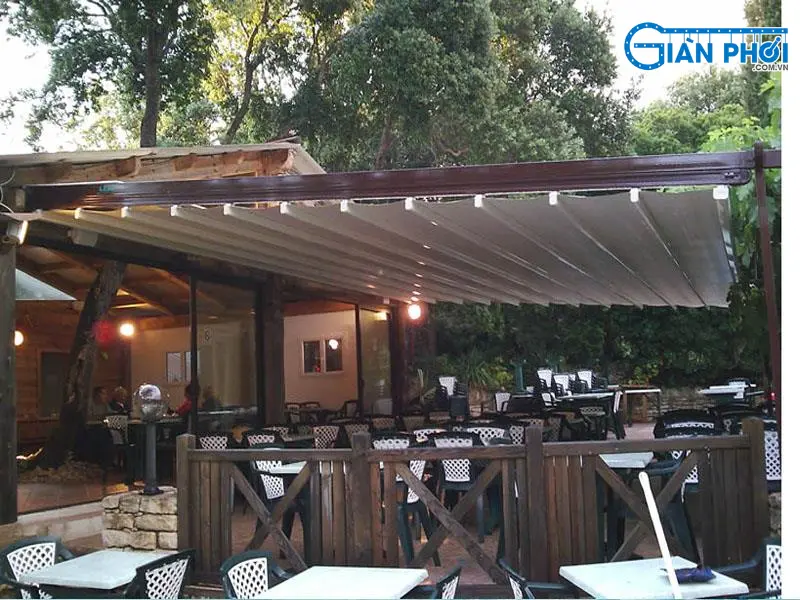 bạt kéo quán cafe bạt kéo quán cafe