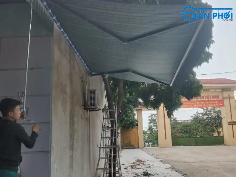 Đơn vị thi công, lắp đặt mái hiên di động chuyên nghiệp Đơn vị thi công, lắp đặt mái hiên di động chuyên nghiệp