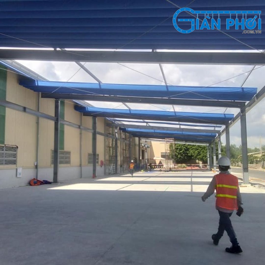 Mái xếp nhà xưởng