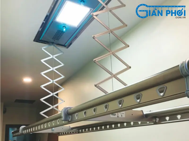 Quy trình thay dây cáp giàn phơi điện tử chuẩn kỹ thuật