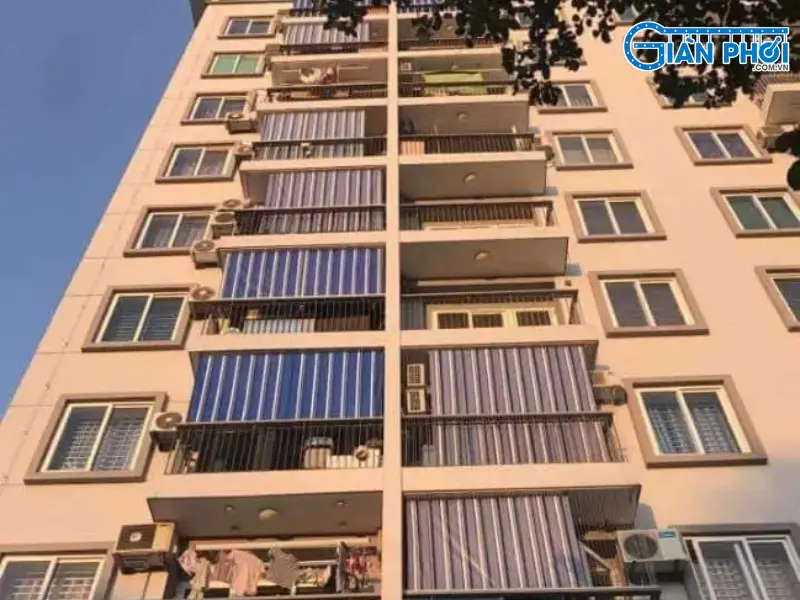 mái che ban công chung cư